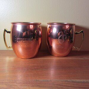 20 oz hunt a killer moscow mule copper mug - pair of 2 (W4956)